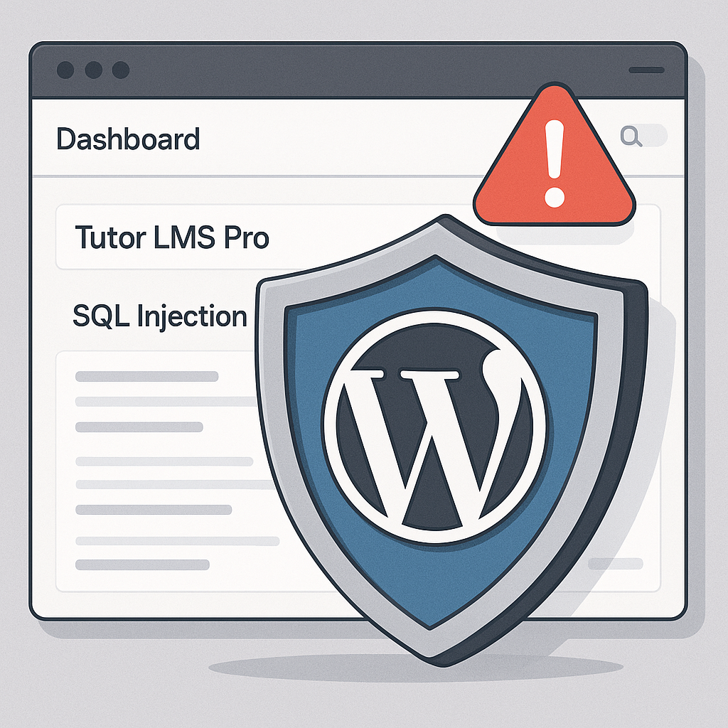 Critical Vulnerability in LMS Tutor Pro Plugin: What WordPress Site Owners Need to Know